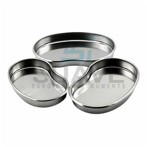 Plateau d'instruments vétérinaires creux en acier inoxydable par SUAVE INSTRUMENTS CHIRURGICAUX - Product Image 1