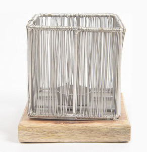 Bougeoir en fil métallique pour décoration de table d'appoint, nouveauté, vintage, élégant, traditionnel, nouveauté - Product Image 3