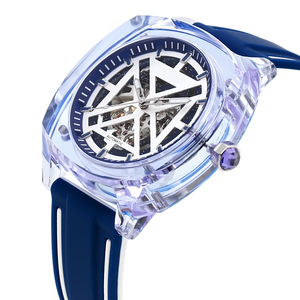 Reloj Mecánico de Lujo para Hombre OEM K9 GFL-A9107G con Caja de Cristal de Zafiro, Cronógrafo, Esqueleto Visible, Automático - Product Image 1