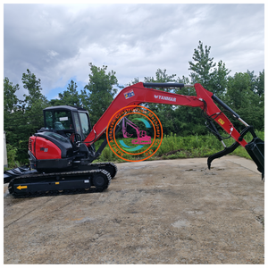 Yanmar VIO 80เครื่องขุดขนาดเล็ก8ตันพร้อมสภาพที่ดีแบริ่งเครื่องยนต์ส่วนประกอบหลักของ PLC รวมอยู่ด้วย - Product Image 3