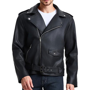 Nouvelle veste en cuir PU unisexe à la mode hiver col montant avant Logo personnalisé multi couleurs prêt marchandises en plein air imperméable respirant - Product Image 2