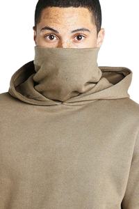 Sweat à capuche masqué mode unisexe Sweat-shirt surdimensionné Streetwear futuriste Pull Design personnalisé Fournisseur en gros 100% coton - Product Image 2