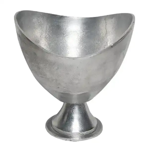 Panier à glace refroidisseur de bouteilles de vin de couleur marron au design vintage Panier à champagne en métal d'excellente qualité pour accessoires de bar - Product Image 6