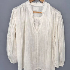 2025 verano Vintage occidental mujer 100% algodón Casual mujer suave Casual bordado verano señoras vestido de lino occidental - Product Image 1