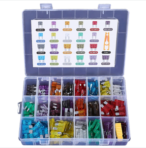 100-Piece Car Fuse Assortment Kit - Micro Blade Fuses 5A-50A For Auto, RV & Motorcycle