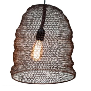 Lampe suspendue en métal Design tendance Forme ronde Couleur noire Meilleure qualité Style antique Lampe suspendue décorative pour hall - Product Image 3