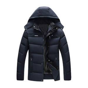 Chaqueta Acolchada con Capucha de Mezclilla Unisex de Invierno, Superventas, Última Moda, Estilo Personalizado, Transpirabilidad Superior, Cálida - Product Image 2