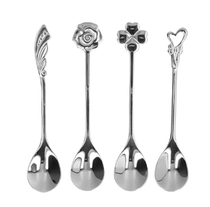 Poignée métallique en acier inoxydable Événements et fêtes Vaisselle Couverts décoratifs pour la restauration Couverts - Product Image 6