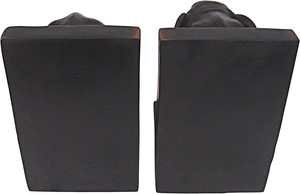 Porte-livres décoratifs en forme d'éléphant, 7 pouces, lot de deux, en laiton imitation - Product Image 5