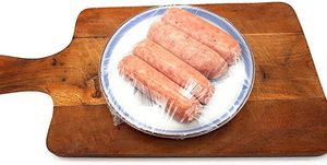 Rollo de envoltura adhesiva PBAT PLA troquelada biodegradable personalizado transparente para carne, fruta, verdura, película adhesiva táctil, envoltura de alimentos - Product Image 3