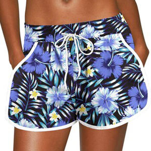 Short de course en polyester à séchage rapide respirant et écologique pour femme, taille haute, logo de sport de gymnastique personnalisé, yoga grande taille, vente en gros - Product Image 4