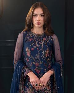 2025-2026 vestido de trabajo Formal moderno de calidad impresionante para mujer último algodón Salwar Kameez para fiesta 01042 - Product Image 1