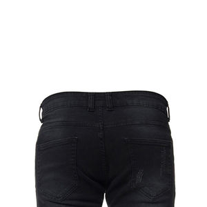 Shorts en jean pour homme tendance et de haute qualité, avec plusieurs poches, style décontracté d'été, taille élastique et tissu respirant - Product Image 4