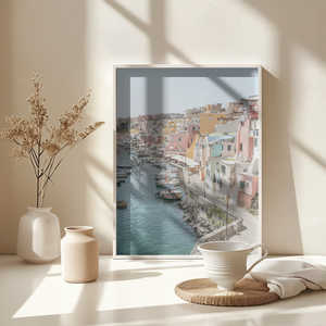Cuadro Decorativo para Pared, Isla de Procida, Cautivador Paisaje Costero - Product Image 2