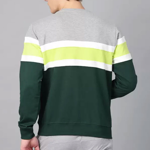 เสื้อกันหนาวมีฮู้ดสำหรับผู้ชายเสื้อสวมหัวคอกลมผ้าคอตตอน100% ขนาดใหญ่ออกแบบโลโก้ได้ตามต้องการ - Product Image 2