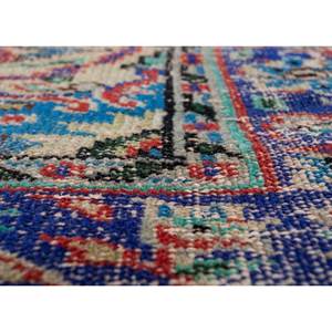 Alfombra de Lana Anudada a Mano de Gran Tamaño, Diseño de Medallón Rojo y Naranja, para Sala de Estar o Pasillo, Modelo Pae-2300 - Product Image 3