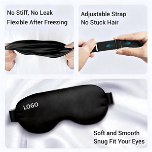 Antifaz para Dormir Personalizado con Bloqueo de Luz, Compresa de Gel Frío/Calor, Relajación y Comodidad, Antifaz de Seda - Product Image 4