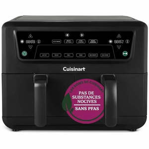 Freidora de Aire Cuisinart Moderna de 2400 W, Horno Eléctrico Cuadrado Negro con Control Digital, Sin Aceite, Accesorio para Uso Doméstico, Enchufe Estadounidense - Product Image 4