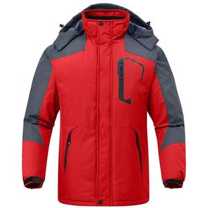 Veste d'hiver pour hommes imperméable vêtements d'extérieur pour sports d'extérieur coupe-vent caractéristique toile tissu support poche avant pour le ski - Product Image 1