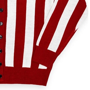 Dernier design, ajouter des logos personnalisés, pulls à col en V, cardigans pour sororités et fraternités avec décoration élégante de doublure, spécial hiver - Product Image 6