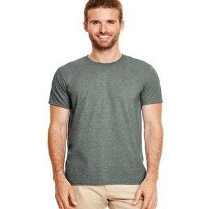 Colores Camiseta de cuello redondo medio para hombre Peso pesado con Factory OEM Su logotipo de marca Color sólido Puff Technics Ajuste de gran tamaño - Product Image 6