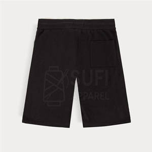 Shorts de bain décontractés pour hommes, taille mi-haute, 100 % coton, couleur unie, légers, respirants, séchage rapide, pour activités de plein air - Product Image 2