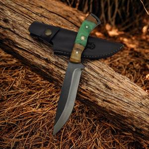 Vente en gros de couteaux de chasse en acier à haute teneur en carbone-Manche en bois OEM personnalisable léger longueur régulière avec garantie de 3 ans - Product Image 2
