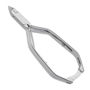 Pince à ongles personnalisée en acier inoxydable pour bébé, pointes pointues, ouverture large de la mâchoire pour une élimination efficace des cuticules, ongles professionnels - Product Image 2