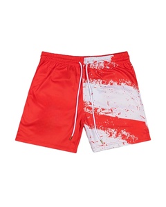 Pantalones Cortos Personalizados con Estampado de Malla para Hombre, Pantalones Cortos Deportivos Transpirables de Verano con Cordón Ajustable, Diseño Sublimado de la Mejor Calidad - Product Image 1