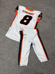 Vente en gros de maillots de football américain de haute qualité, uniformes à manches courtes, ensembles de football universitaire, service OEM élégant et confortable - Product Image 6