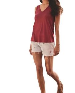 เสื้อกล้ามระบายอากาศได้ดีของผู้หญิงเสื้อกล้ามออกกำลังกายแขนกุดใส่ออกกำลังกายใส่สบายดีไซน์ใหม่ - Product Image 1