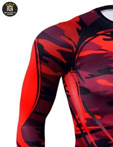 Jiu Jitsu rash GUARD เสื้อรัดรูปสำหรับใส่ต่อสู้แบบระเหิดได้ตามต้องการ - Product Image 6