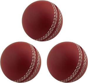 Pelota de espuma de PU con logotipo personalizado, Pelota de espuma antiestrés para deportes de cricket para adultos para entrenamiento, pelota de práctica de cricket suave para niños - Product Image 5