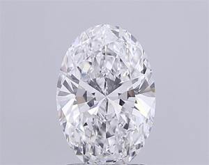 เพชรทรงรี 2.02 กะรัต สี D ความสะอาดระดับ VS1 เพชรเพาะเลี้ยงในห้องปฏิบัติการ สำหรับทำเครื่องประดับ เพชร CVD - Product Image 4