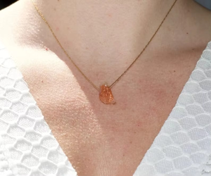 Collar de curación mineral orgánico tallado sal rosa del Himalaya natural a granel venta al por mayor joyería de estilo de amor-artesanías naturales - Product Image 4