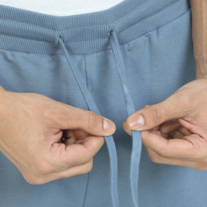 Nouveauté Jogging décontracté en toile pour homme de haute qualité Lavé Respirant Poignets côtelés Poche zippée ODM OEM - Product Image 5