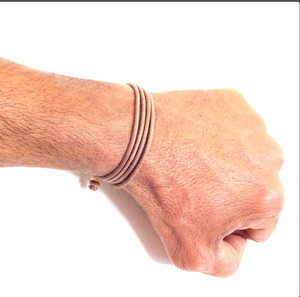 CUFF <b>BRACELET</b> Cord Lace Canapart Man Woman Genuine Leather Leather Surfer <b>Bracelet</b> - Product Image 2