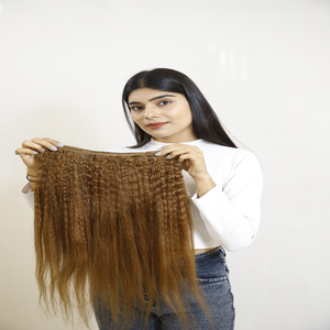 Bundles de trame de cheveux naturels malaisiens à vague droite soyeuse Style d'extension de tissage de cheveux - Product Image 3