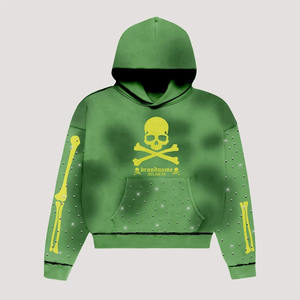 เสื้อฮู้ดดี้ผ้าฝ้าย100% ความทุกข์ขนาดใหญ่สำหรับผู้ชายจัดส่งรวดเร็วโลโก้ที่กำหนดเองทำโดยไม้แขวนเสื้อ impex - Product Image 1