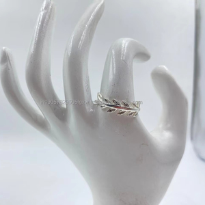 แหวนแฮนด์เมดสีเงินชั้นดีที่ถูกสร้างขึ้นด้วยเงินบริสุทธิ์99.9% เพื่อลุคสุดประณีต - Product Image 1