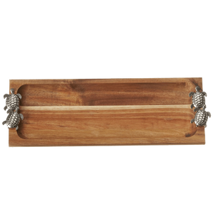 Awesome Serving Tray for Home <b>Hotel</b> <b>Restaurant</b> Tea Coffee Food Serving Wooden Brown Color Rectangle Shaped Serving Tray <b>Supplies</b> - Product Image 1