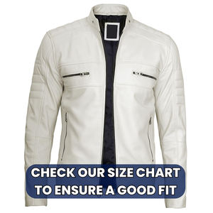 Veste en cuir d'hiver pour hommes de haute qualité Logo personnalisé couleur et taille avec tissu de toile de revêtement chaud - Product Image 3