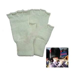 Gants sans doigts de musiciens tricotés Gants tricotés en coton léger à demi-doigts - Product Image 4