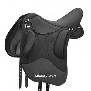 2023 Top Notch profesional transpirable OEM cuero caballo inglés sillín cómodo genuino resistencia caballo sillín - Product Image 1