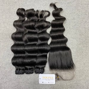 Machine Double Weft | Dream Hair Vietnamese Remy Virgin Bulk Supply | Natural Straight | 100gram Customizable | Factory Direct - Product Image 6