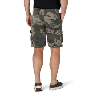 Pantalones cortos Cargo de algodón con estampado de camuflaje para hombre, pantalones cortos informales de verano con bolsillos laterales y cintura elástica de ajuste ligero para hombre - Product Image 2