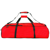 Sac à dos de hockey et de crosse personnalisable en couleur et logo avec bandoulière, 100 % polyester, taille sur mesure pour le rangement de l'équipement de terrain