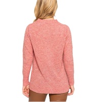 Cardigan en tricot à col en V pour femme, manches longues, boutonné sur le devant, pull décontracté d'hiver, 100 % acrylique, respirant, anti-plis, anti-boulochage