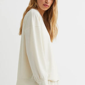 Sweats à capuche en coton oversize pour filles Sweatshirts à capuche et sweatshirts à capuche pour femmes - Product Image 4