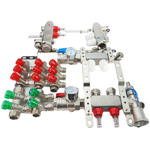 Système de contrôle de confluence hydroélectrique divergent en acier inoxydable de collecteur Bornic pour les grands réseaux - Product Image 1